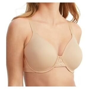 Vanity‎ Fair Full Figure Style 76380 Beige Wired Bra Size 38DDD Damask Neutral